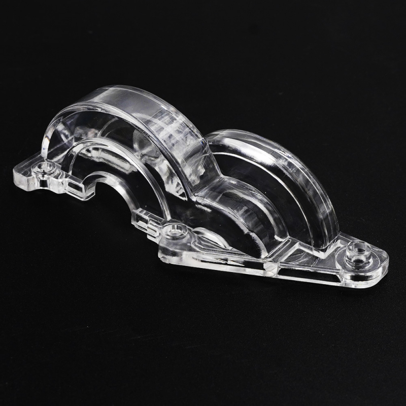 Preview: Xtra Speed transparenter Kunststoff Hauptzahnrad-Abdeckung für Tamiya TT-02 Serie