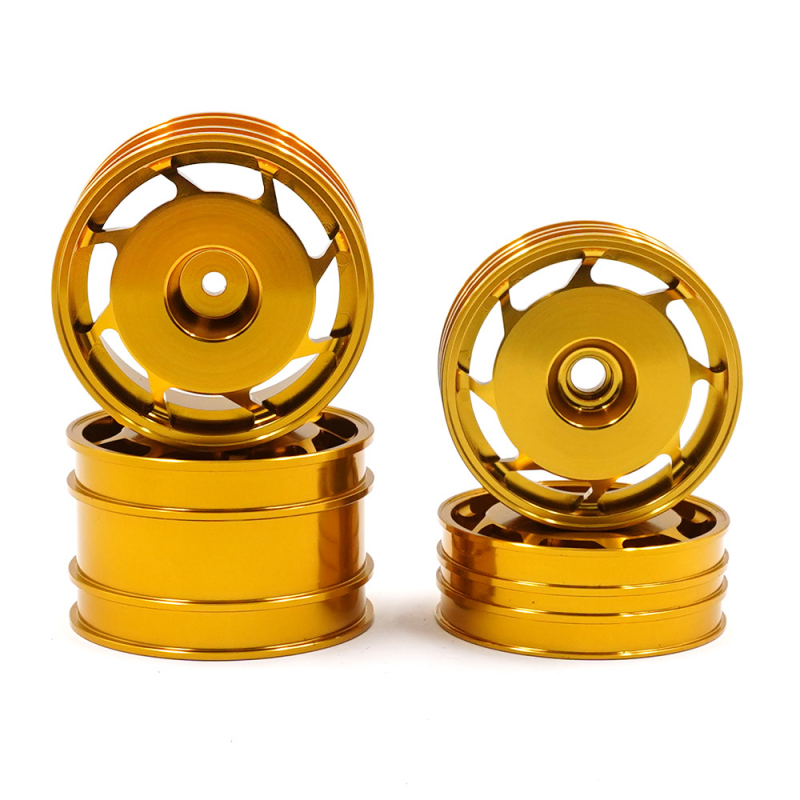 Yeah Racing Aluminum CNC 8W Spoke Rim Set For Kyosho ULTIMA
