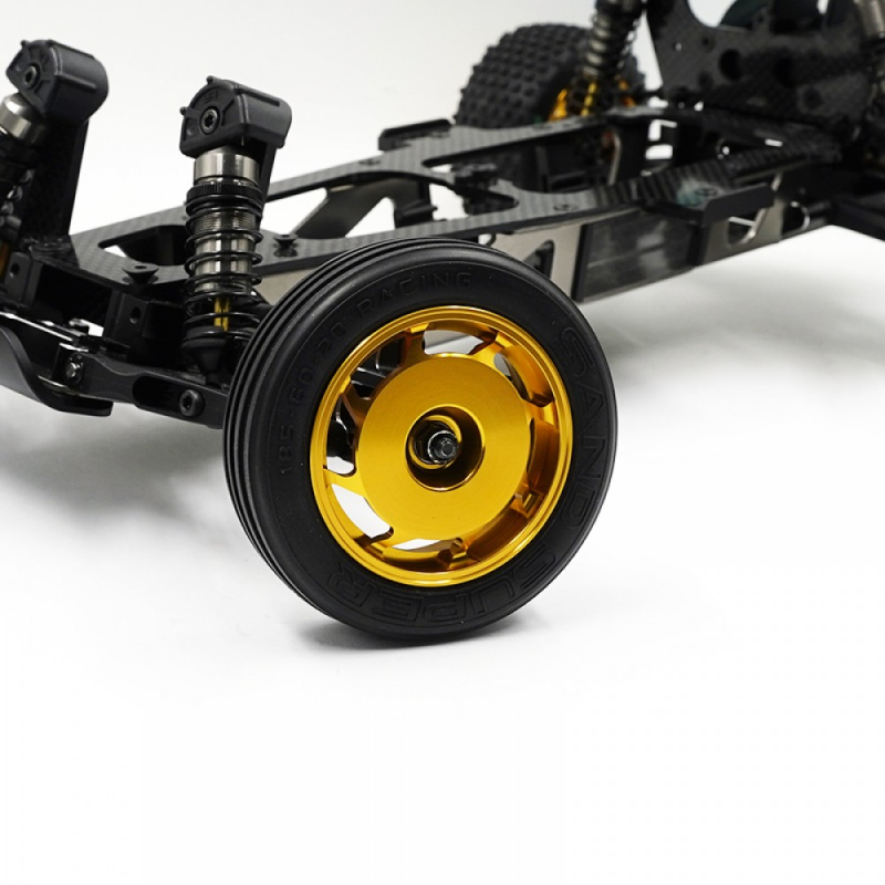 Preview: Yeah Racing Aluminum CNC 8W Spoke Rim Set For Kyosho ULTIMA