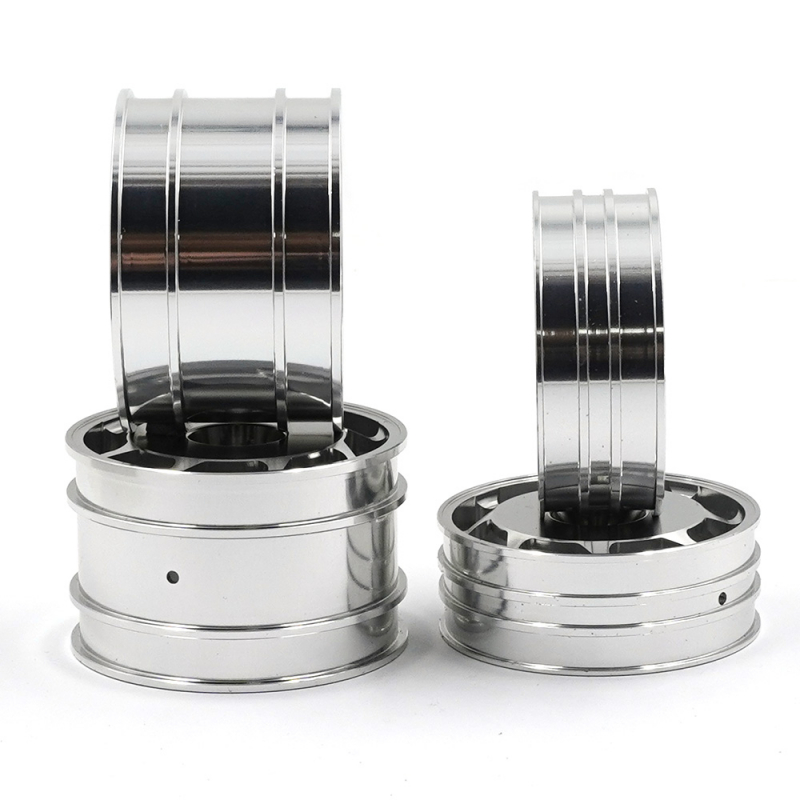 Preview: Yeah Racing Aluminum CNC 8W Spoke Rim Set For Kyosho ULTIMA (Silver)