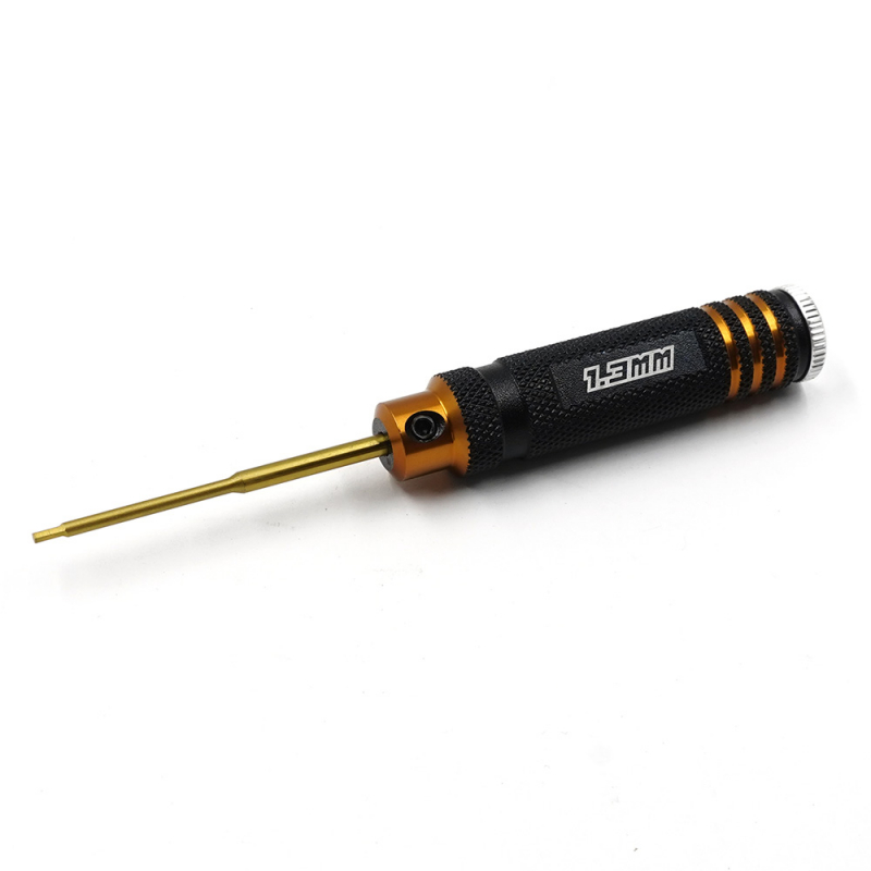 Yeah Racing Aluminum 1.3 Allen Wrench Black/Gold
