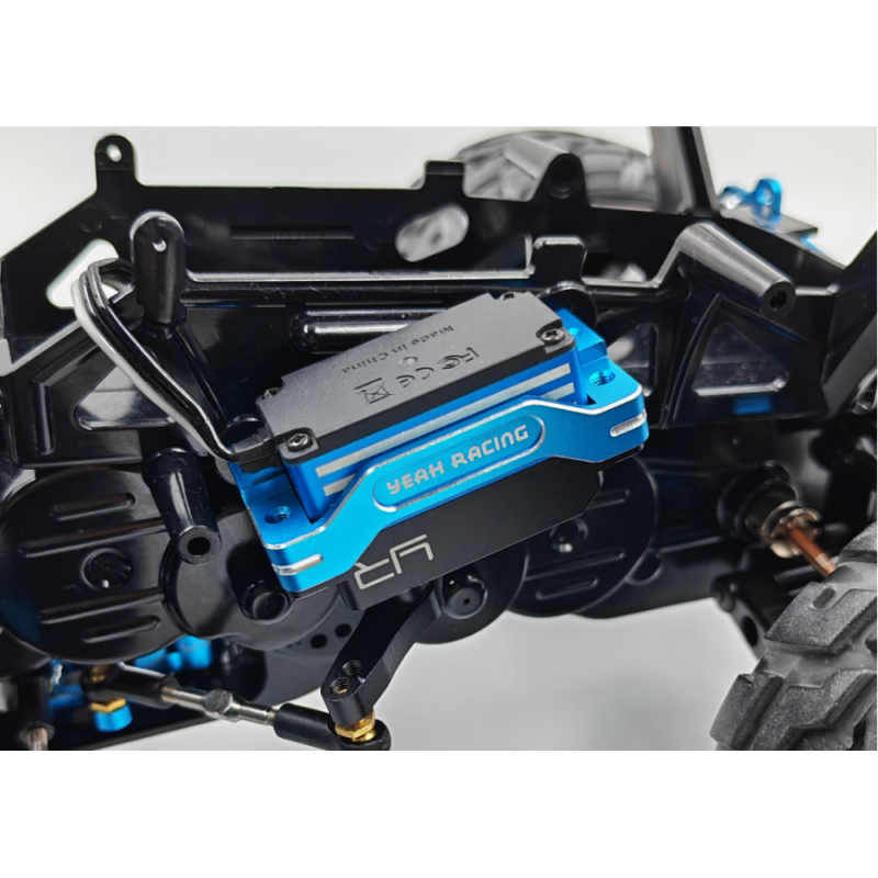 Preview: Yeah Racing Aluminium Servo-Halterung für Tamiya GF-01 / G6-01