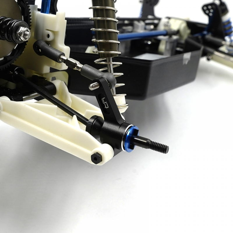 Preview: Yeah Racing Aluminium 7075 Hinterradträger-Set für Team Associated RC10 4WD