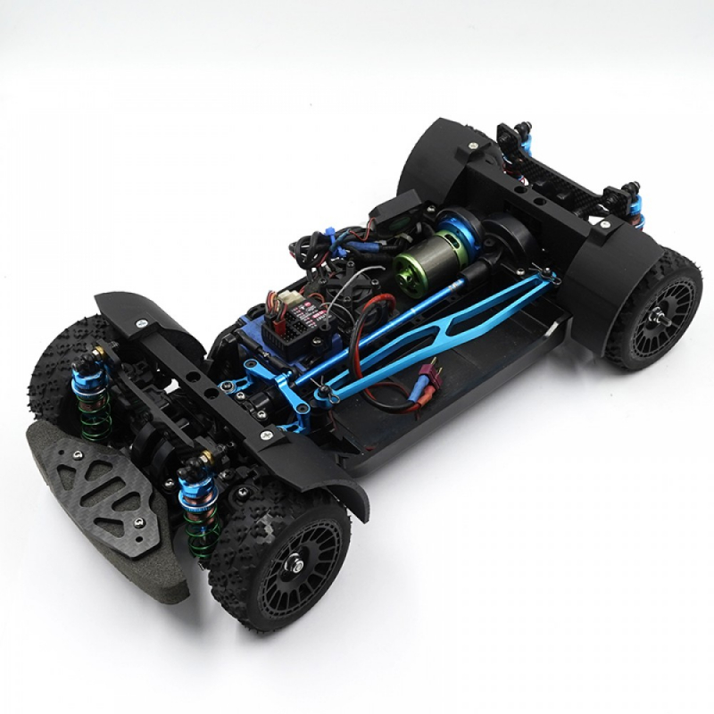 Preview: Xtra Speed 3D-gedrucktes Kotflügel-Set für Tamiya TT-02 Rally