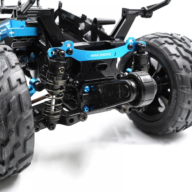 Preview: Yeah Racing Graphite Wheelie Bar Mount (1 pc) For Tamiya GF01 G601 WR02