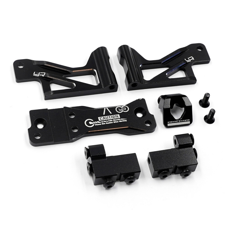 Yeah Racing Aluminum Servo Mount & Chassis Brace Set For Team Associated RC10 4WD