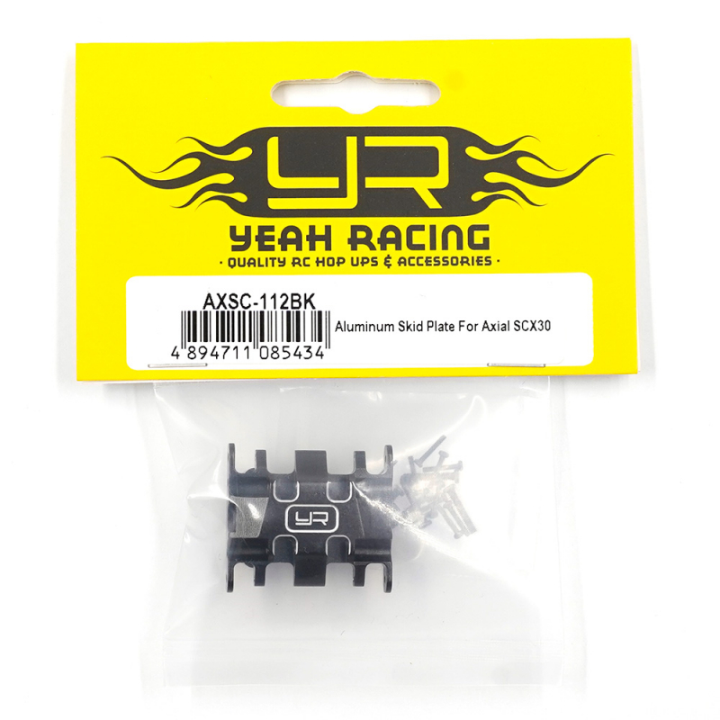 Preview: Yeah Racing Aluminium Skid Plate für Axial SCX30