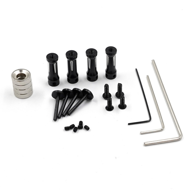 Onisiki NEKOMATA Aluminium-Magnet-Karosseriehalter Set