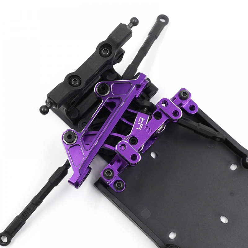 Preview: Yeah Racing Aluminium Lenkungsset für Reve D RDX – Purple