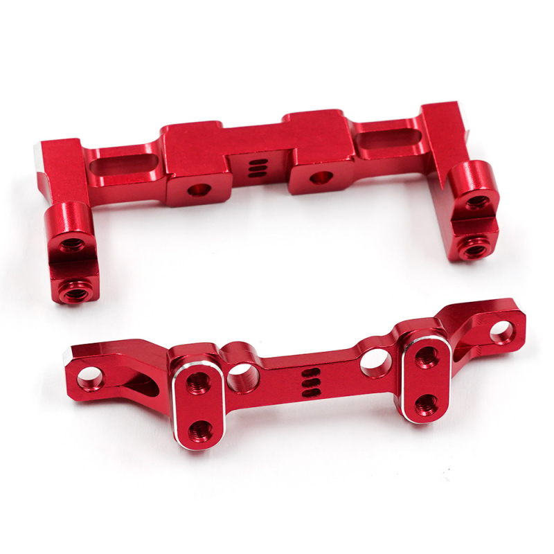 Yeah Racing Aluminium Bellcrank Halterungsset für Reve D RDX - Rot