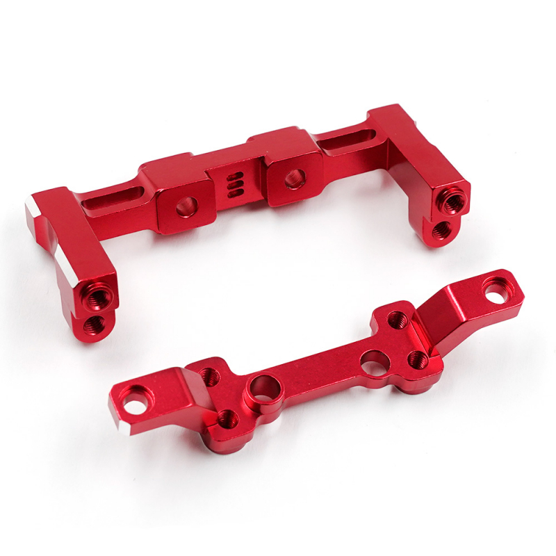 Preview: Yeah Racing Aluminium Bellcrank Halterungsset für Reve D RDX - Rot