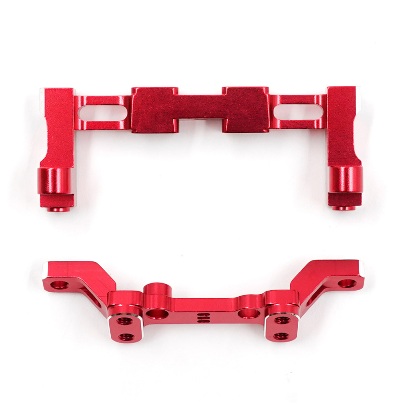 Yeah Racing Aluminium Bellcrank Halterungsset für Reve D RDX - Rot