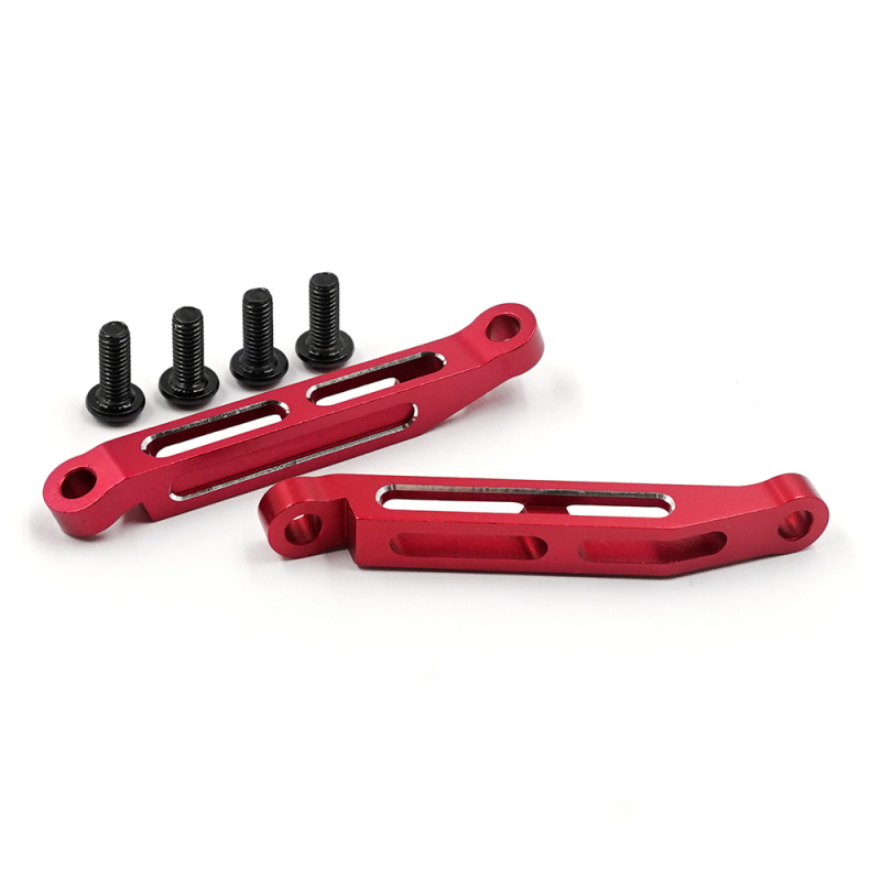 Preview: Yeah Racing Aluminium-Chassisstrebe für Reve D RDX – Rot