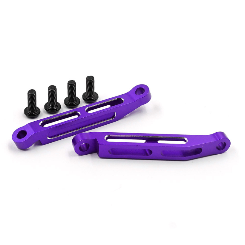 Preview: Yeah Racing Aluminium-Chassisstrebe für Reve D RDX – Purple