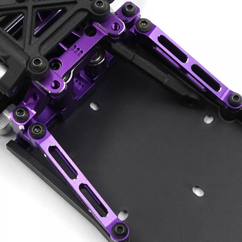 Preview: Yeah Racing Aluminium-Chassisstrebe für Reve D RDX – Rot