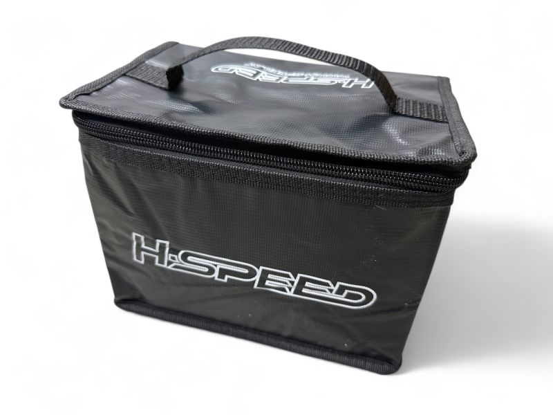 LIPO Bag schwarz groß 210x160x150