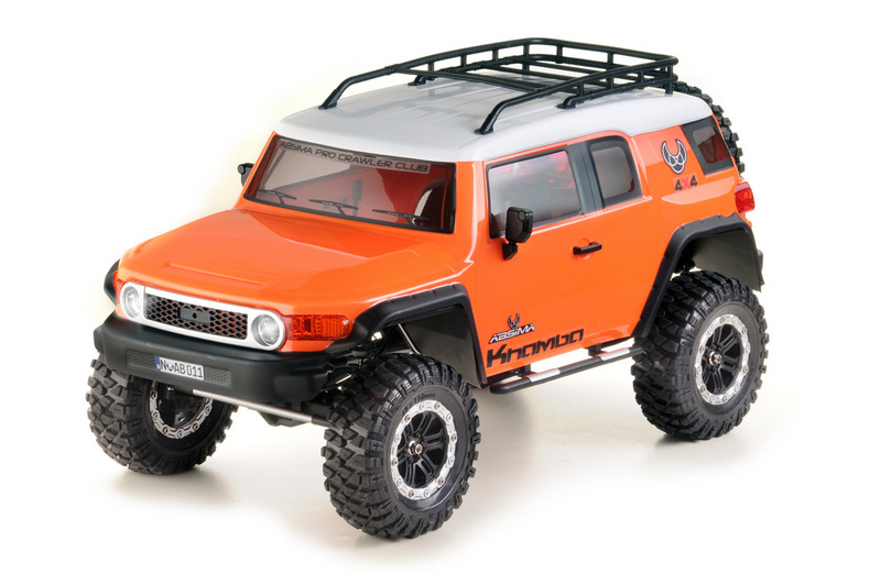 Absima Crawler CR3.4 KHAMBA Orange RTR +  4140009 LiPo 5000mAh Battery