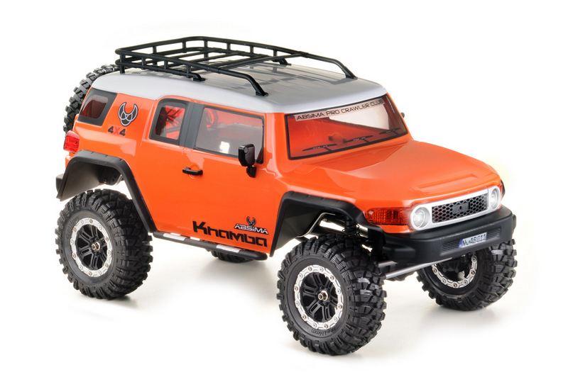 Absima Crawler CR3.4 KHAMBA Orange RTR +  4140009 LiPo 5000mAh Battery