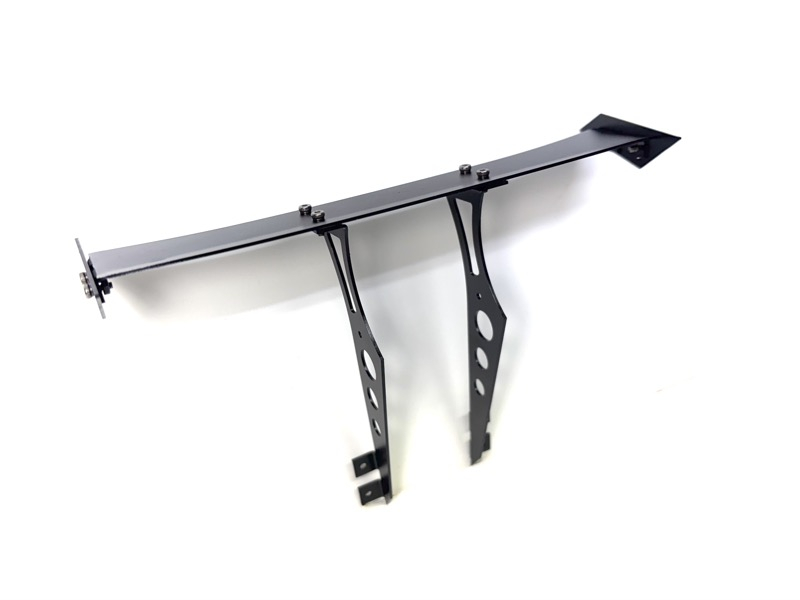 Absima Aluminium Heckflügel inkl. Halterung für 1/10 Onroad, Drift