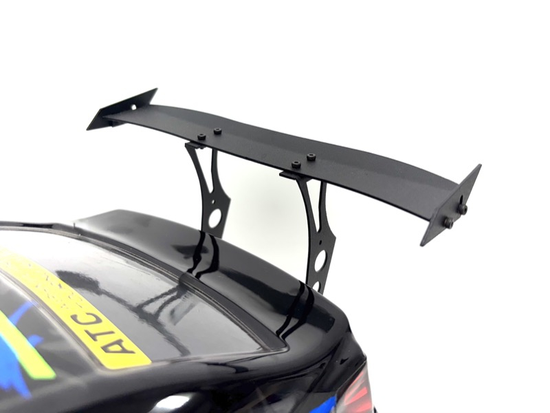 Absima Aluminium Heckflügel inkl. Halterung für 1/10 Onroad, Drift