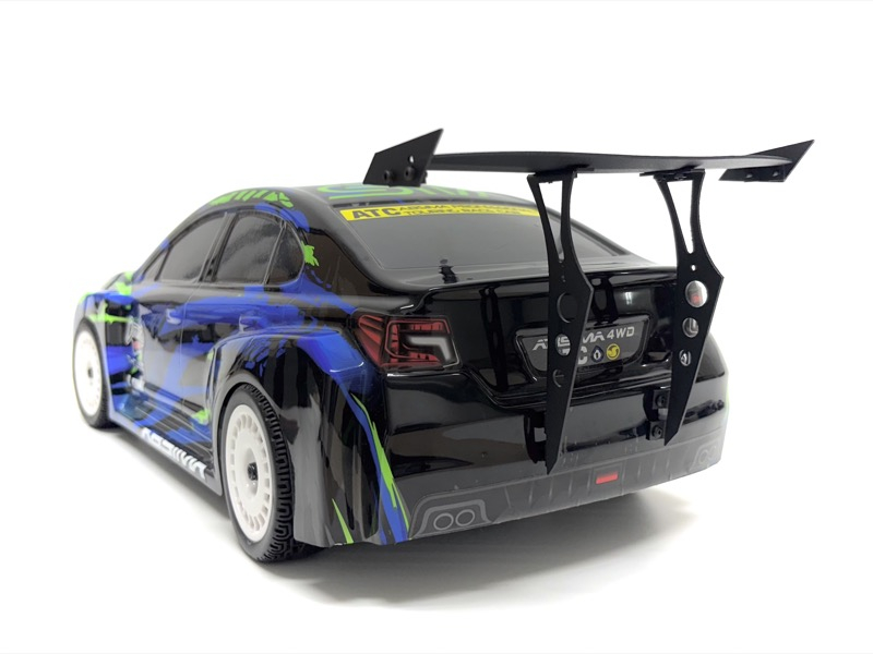 Absima Aluminium Heckflügel inkl. Halterung für 1/10 Onroad, Drift