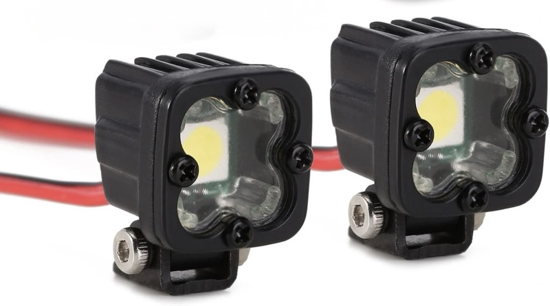 Absima  1/10 LED Zusatzscheinwerfer - eckig (2)