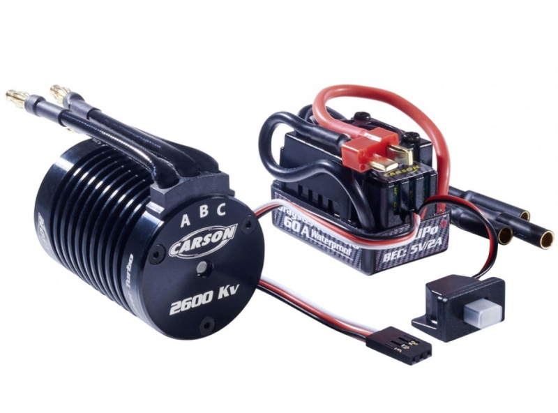 Carson 1:10 BL Set Dragster Turbo 2.0 2600KV