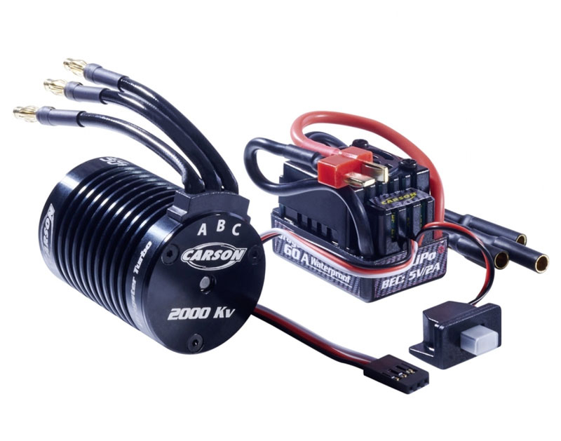 Carson 1:10 BL Set Dragster Turbo 2.0 2000KV