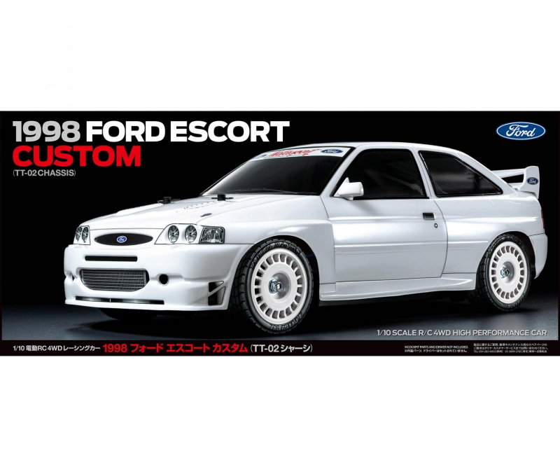 Tamiya Ford Escort Custom TT-02 Bausatz