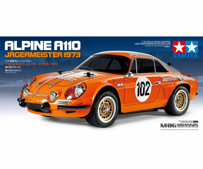 Tamiya Renault Alpine A110 Jägermeister M-06 Kit