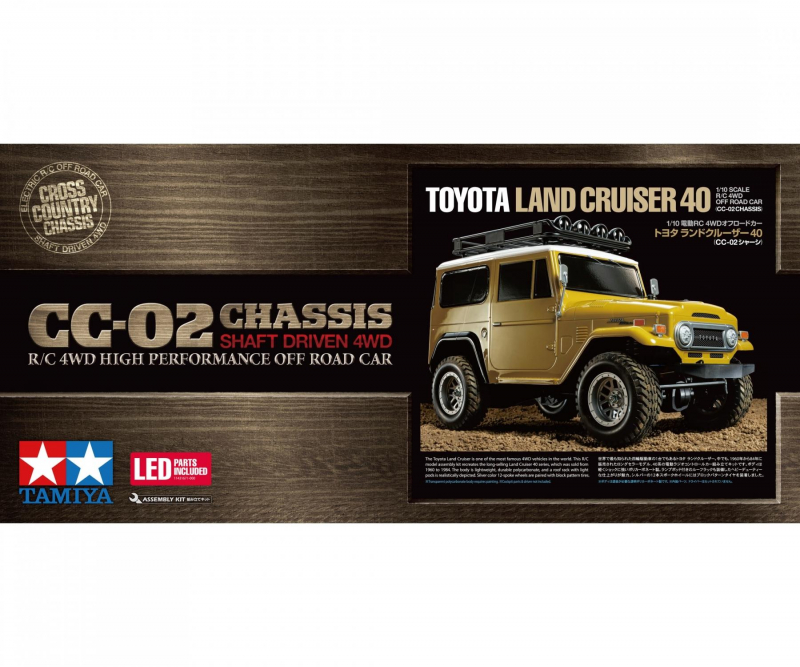 Tamiya Toyota Land Cruiser 40 CC-02 Bausatz