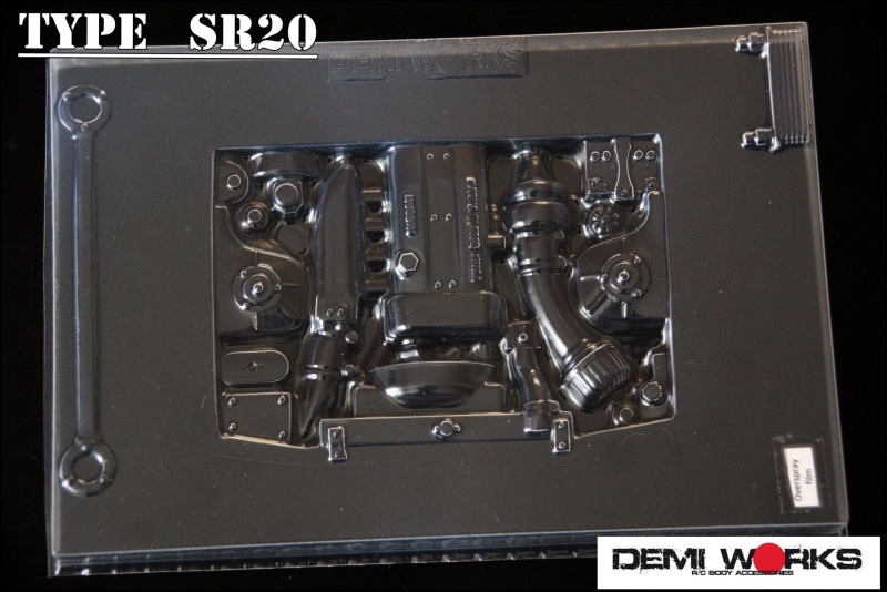 Preview: Demi Works Polycarbonate Engine Bay Type SR20