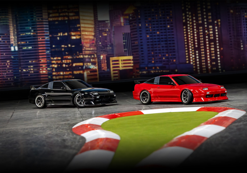 Traxxas 4-TEC Nissan 240SX schwarz 1/10 Drift RTR