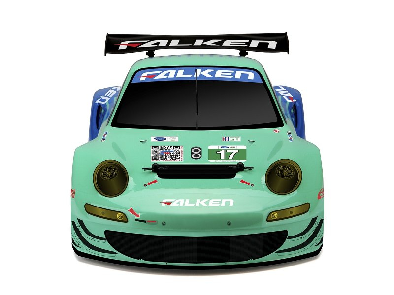 HPI 2012 PORSCHE 911 GT3 RSR Karosserie (206mm/210mm)