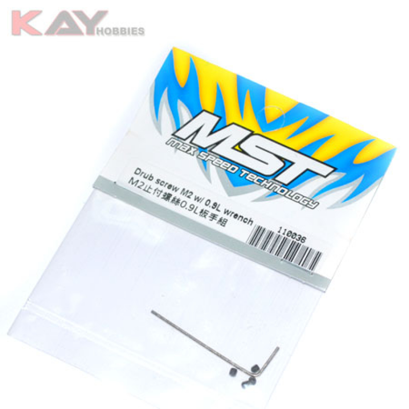 MST Drub screw M2 w/ 0.9L wrench