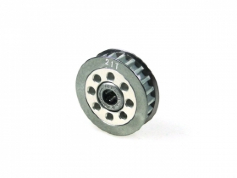 3Racing Aluminum Center One Way Pulley Gear T21 (D3)