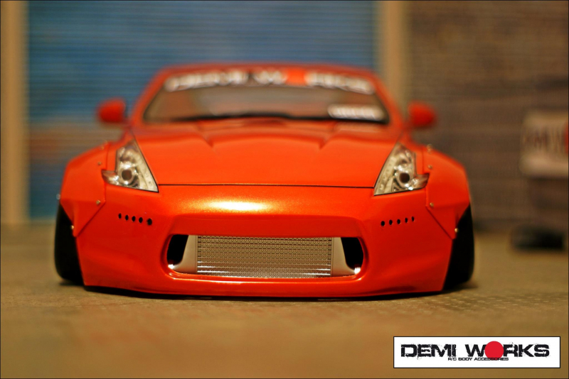 Demi Works Nissan 370Z RB Set - B (Fenders Set) Rocket Bunny