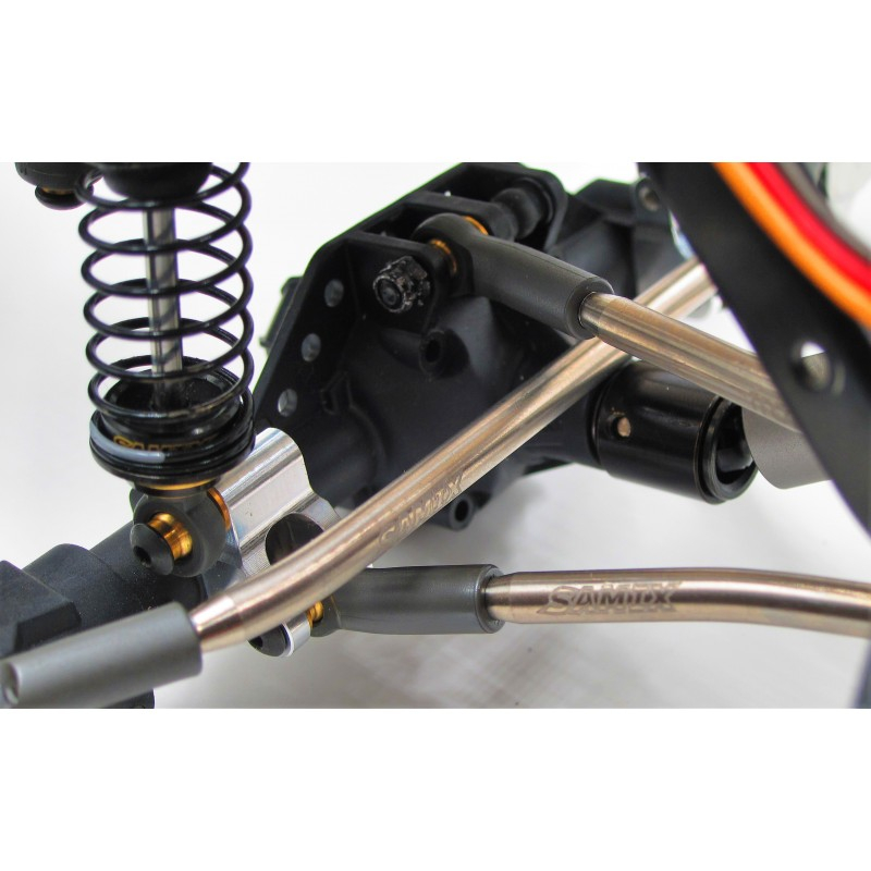 Samix Enduro Titanium high clearance (10pcs) full set link kit (313mm long wheel base)