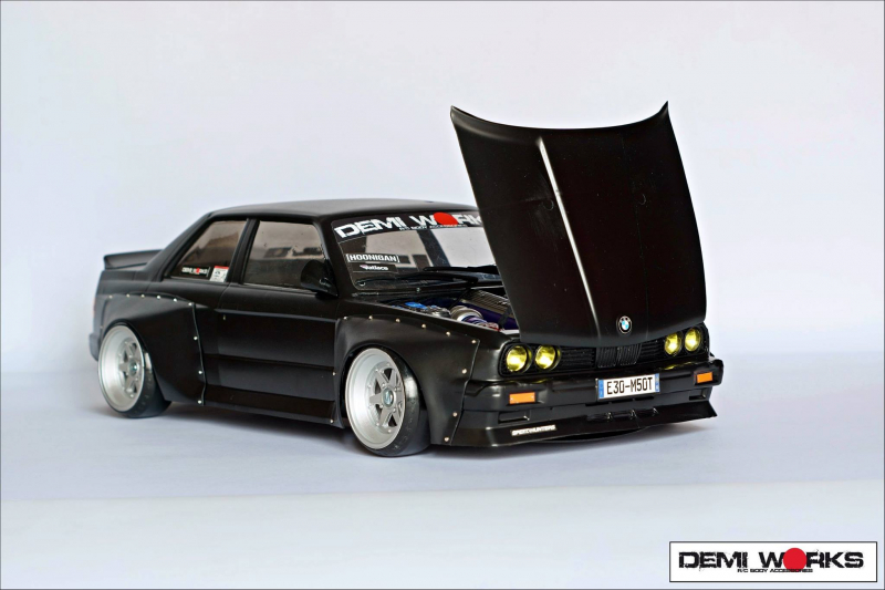 Demi Works Polycarbonate Engine Bay Type M50 Turbo