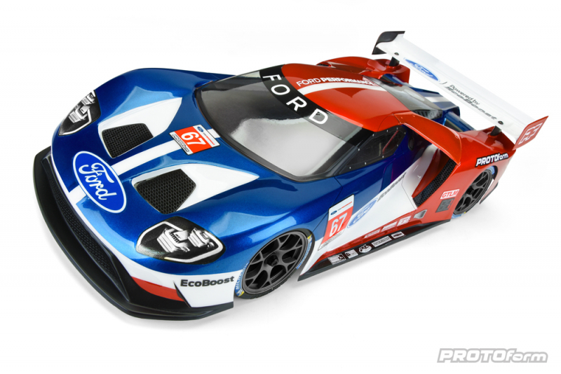 PROTOform Ford GT Light Weight Karo klar (190mm)