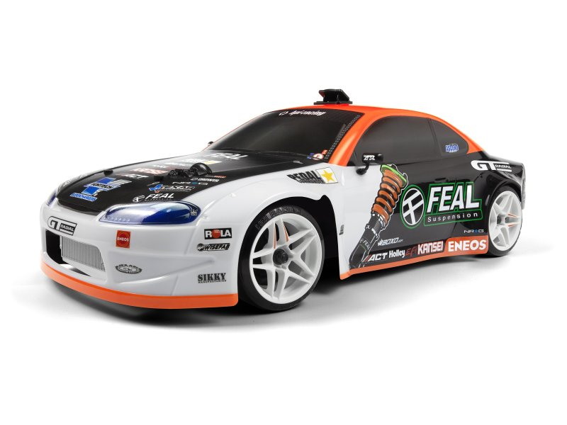 HPI Nissan Silvia S15 Aurimas 'Odi' Bakchis (Fertig bedruckt) Karosserie (200mm)