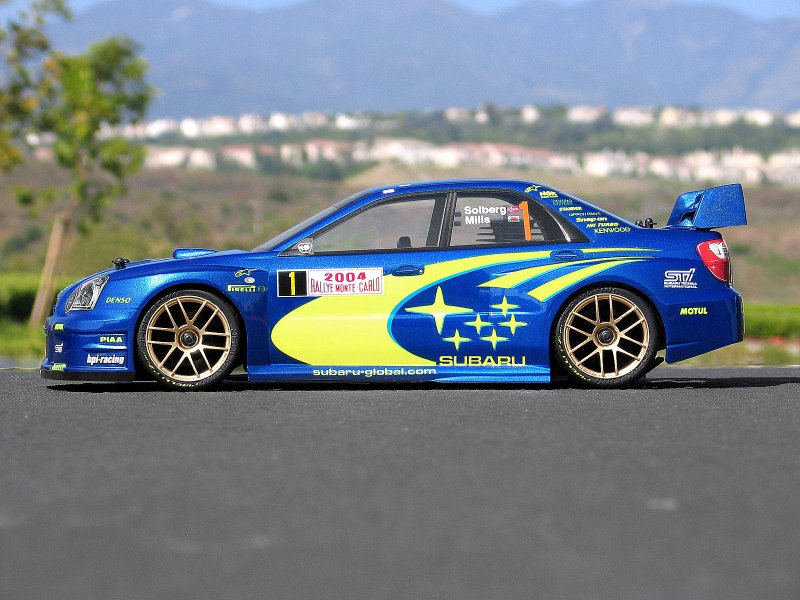 HPI 2004 SUBARU IMPREZA WRC Body (200mm)