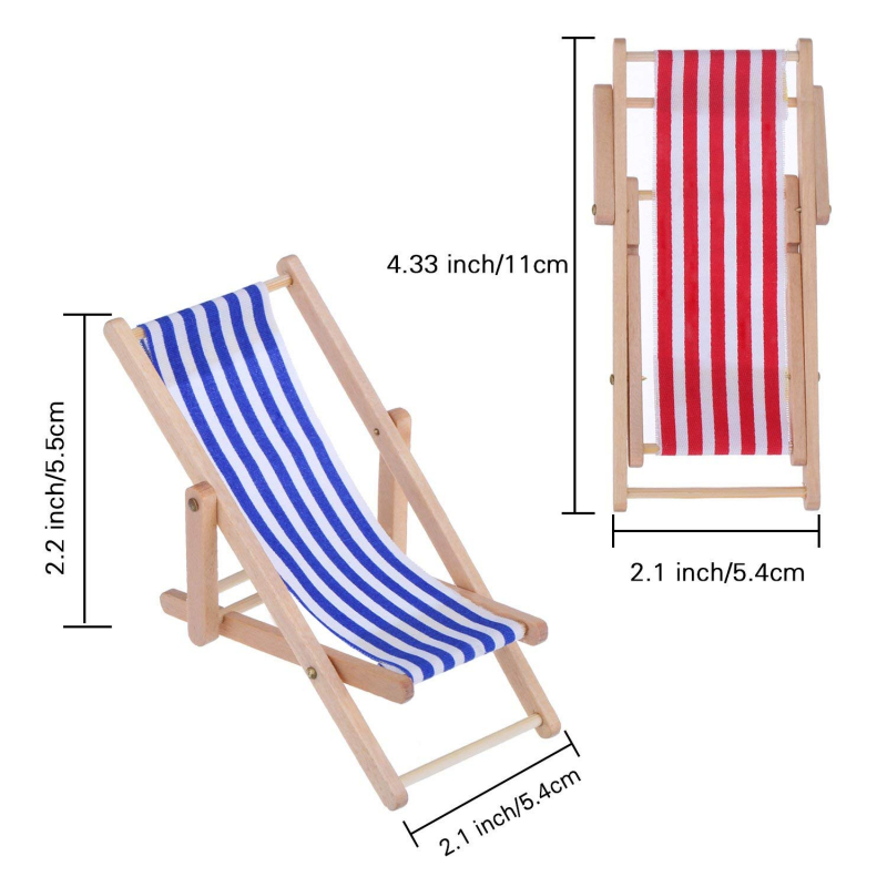 RC-Modell Dekoration Strandstuhl