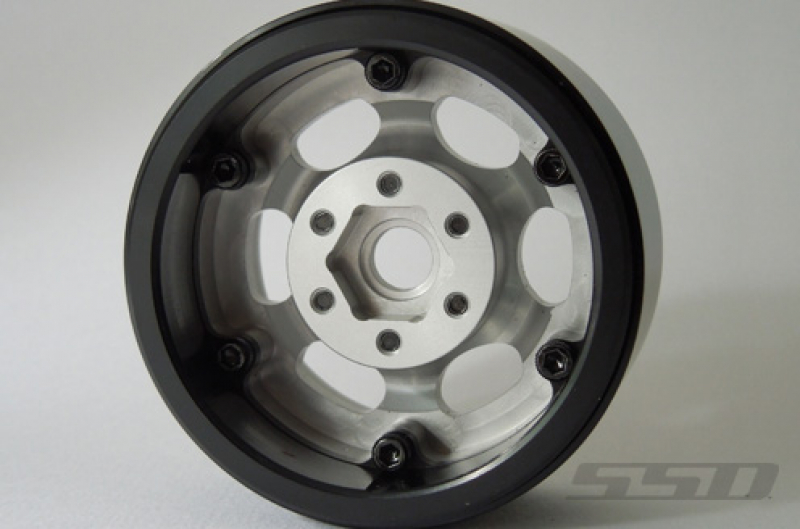 1.9" Rugged Beadlock Wheels (Silver)(2)