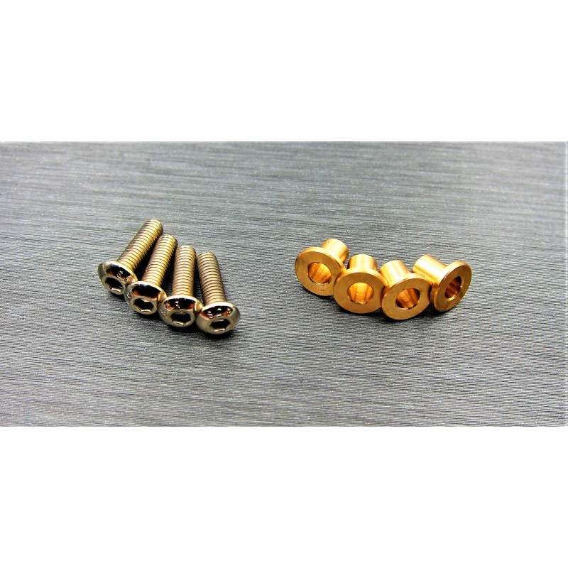 Samix SCX10 II brass knuckle bushing set