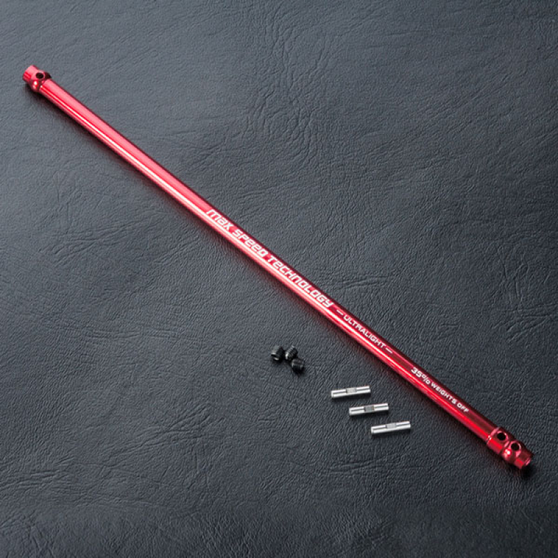 MST XXX Alum. lightweight propeller shaft set (red)