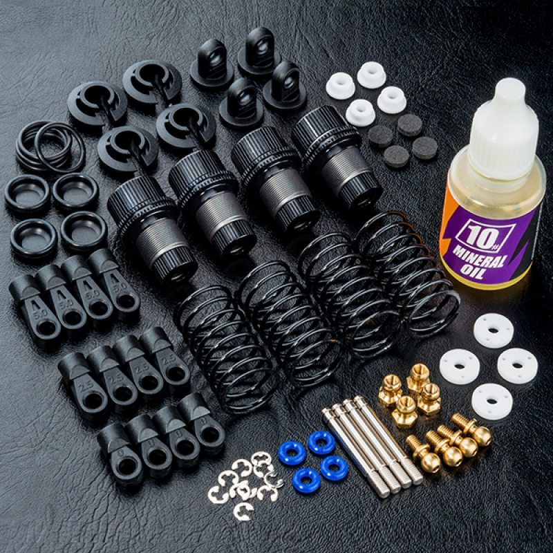 MST TR56 Alum. damper set (black) (4)