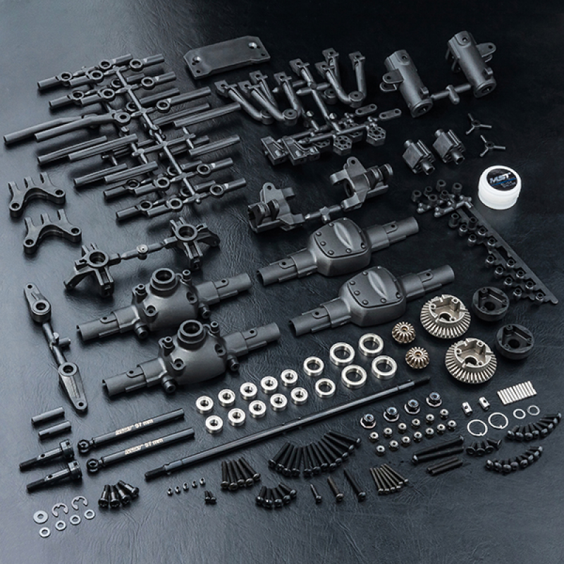 MST MSA Front & Rear axle set