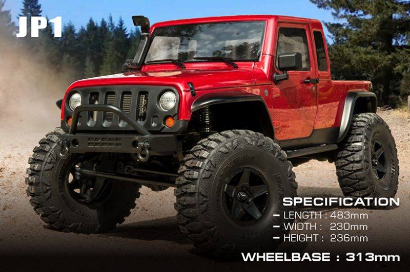 MST CFX-W 4WD Crawler KIT mit JP1 Karosserie