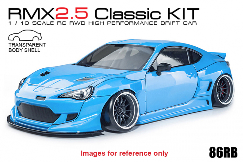 MST RMX 2.5 1/10 RWD Drift Car Classic KIT + 86RB Karosserie